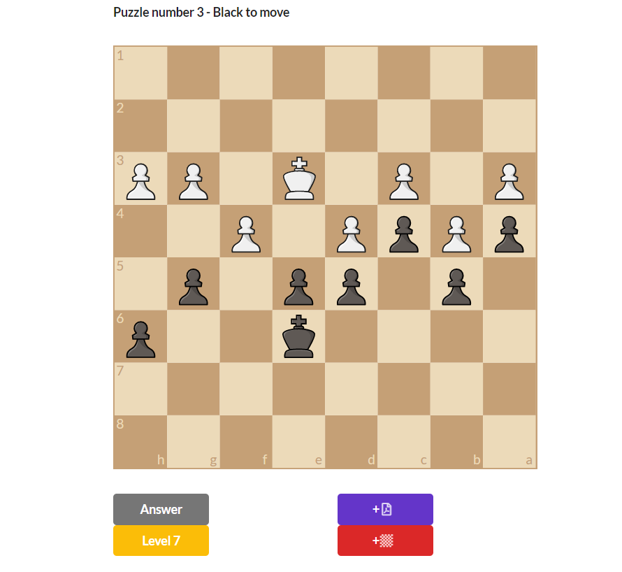 Checkmate in 1 - Chess Worksheet - Chess Puzzles